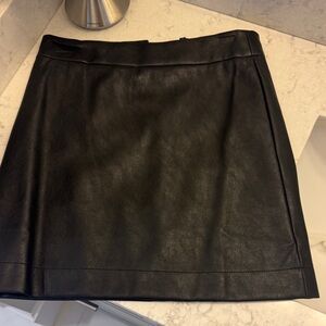 J. Crew Black Mini Skirt